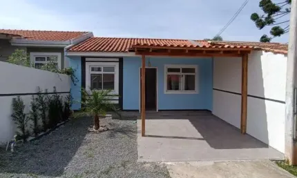 Casa em condomínio fechado com 2 quartos à venda na Rua Jaguariaíva, 2965, Estados, Fazenda Rio Grande por R$ 225.000