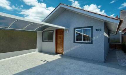 Casa em condomínio fechado com 2 quartos à venda na Rua Líbia, 289, Nações, Fazenda Rio Grande por R$ 255.000