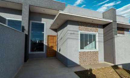 Casa com 3 quartos à venda na Rua Macadamia, 208, Eucaliptos, Fazenda Rio Grande por R$ 470.000