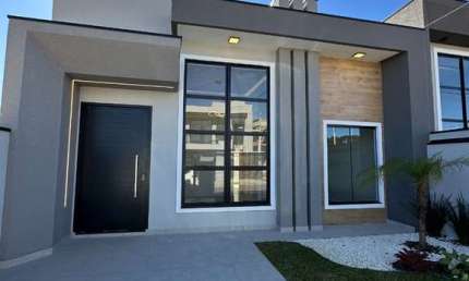 Casa com 3 quartos à venda na Rua Pau-brasil, 4098, Eucaliptos, Fazenda Rio Grande por R$ 499.000