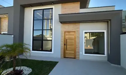 Casa com 3 quartos à venda na rua pau-brasil, 4098, eucaliptos, fazenda rio grande por r$ 499.000