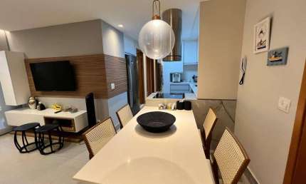 Lindíssimo Flat, à venda no OKA BEACH RESIDENCE, à beira-mar de Muro Alto, com 60m; 2 quartos, 1 su