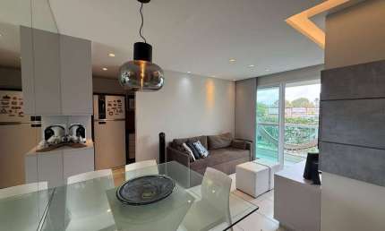 Oportunidade venda Flat , mobiliado e decorado, 78m, 3 quartos, uma suíte, cozinha completa,  no, C