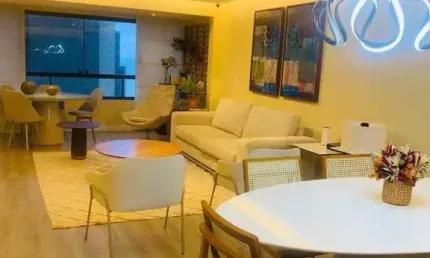 140m de conforto, 4 quartos, 2 suítes, área gourmet e lazer completo, boa viagem, recife, pe