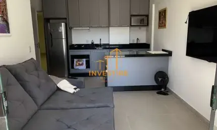 Apartamento no Residencial Innovate -Vista lateral para praia do Indaiá