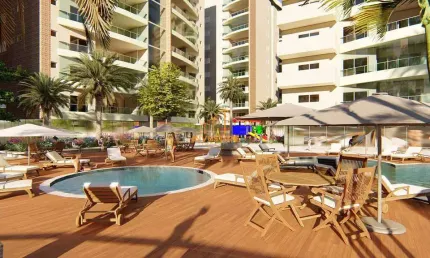 Calabasas Condominium Resort - Frente mar no bairro Indaiá Caraguatatuba!