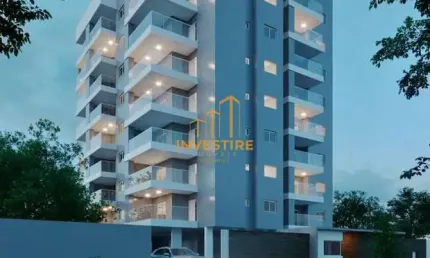 Apartamento de 2 dormitórios no Bairro Aruan em Caraguatatuba - Quadra da Praia