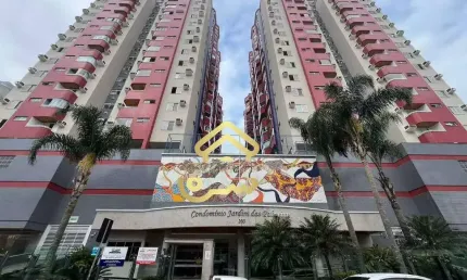 Apartamento para aluguel, no Bairro Campinas, São José-SC, com 3 quartos, sendo 1 suíte, com 1 vaga