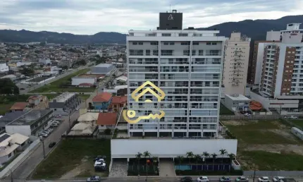 Apartamento para aluguel, no Bairro Pagani, Palhoça-SC, com 3 quartos, sendo 1 suíte, com 2 vagas