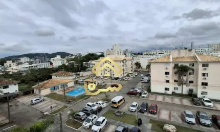 Apartamento à venda, no Bairro Areias, São José-SC, com 2 quartos, sendo , com 1 vaga