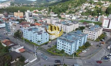 Apartamento à venda, no Bairro Universitário, Biguaçu-SC, com 2 quartos, sendo , com 1 vaga