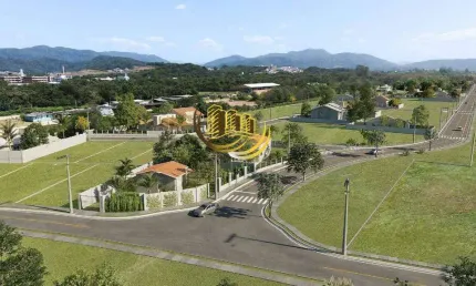 Terreno em condomínio fechado à venda na Rua 1, Sertão do Maruim, São José