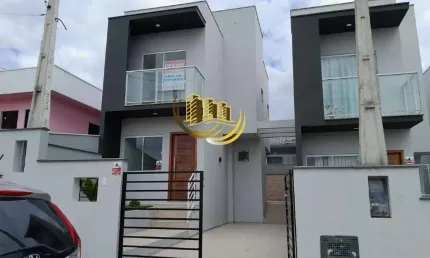 Sobrado para aluguel, no bairro potecas, são josé-sc, com 2 quartos, sendo 2 suítes, com 2 vagas