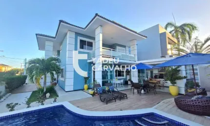 Condomínio Reserva Ecoville - Casa com 5 suítes, em Condomínio fechado , Lauro de Freitas/BA