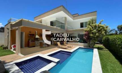 Alphaville Litoral Norte 1 - Casa Alto Padrão No Alphaville Litoral Norte 1