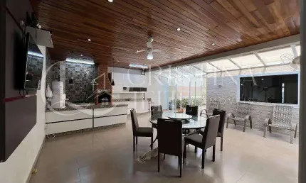 Casa para Venda em Americana, Jardim Terramérica II, 4 dormitórios, 2 suítes, 5 banheiros, 6 vagas