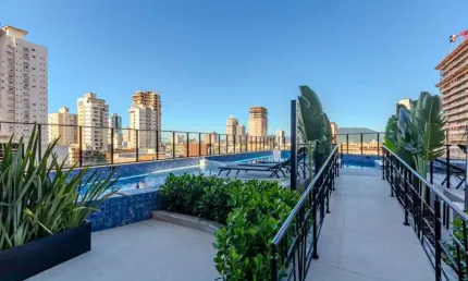 Finamente mobiliado, decorado e com vista mar, facilidade no pagamento