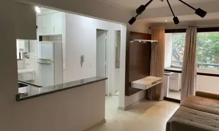 Imóvel para aluguel tem 55 metros quadrados com 2 quartos em Indianópolis - São Paulo - SP