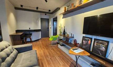 Apartamento para venda tem 38 metros quadrados com 1 quarto em Moema - São Paulo - SP