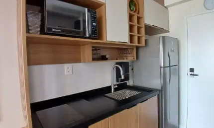 Studio localizado no bairro campo belo tem 24 metros quadrados