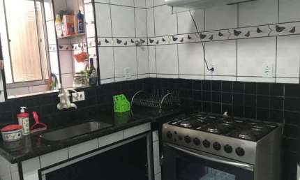 Apartamento com 2 quartos, Vila Nossa Senhora de Fátima, São Vicente - R$ 153 mil, Cod: 8511