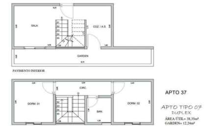 Apartamento com 1 quarto, Vila Alpina- R$ 208 mil, Cod: 8299