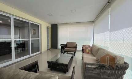 Apartamento com 3 dormitórios 2 vagas varanda gourmet e lazer na Enseada