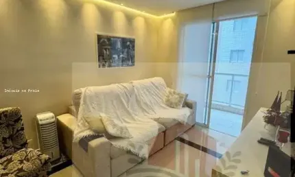 Apartamento com 3 dormitórios 2 vagas lazer frente ao mar nas Astúrias