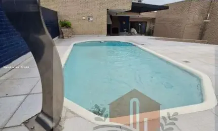 Cobertura penthouse com 5 dormitórios 2 vagas piscina lado praia na Enseada - Tortugas