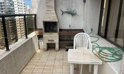 Cobertura duplex com 3 suítes churrasqueira 1 vaga vista para o mar nas Astúrias