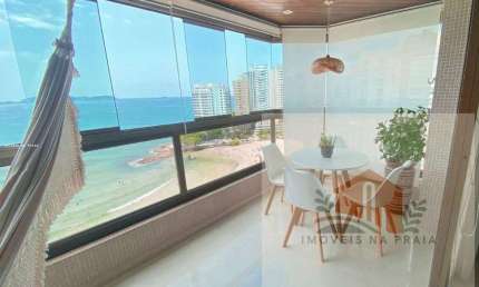 Apartamento com 3 suítes vista para o mar 2 vagas lazer nas Astúrias