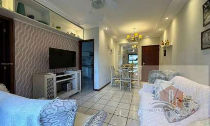 Apartamento com 3 dormitórios 1 vaga lado praia na Enseada - Brunella
