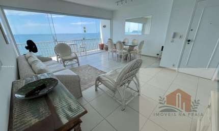 Apartamento com 4 dormitórios 1 vaga vista para o mar na Pitangueiras