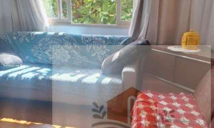 Apartamento 2 dormitórios 1 vaga lado praia - Enseada - Aquário