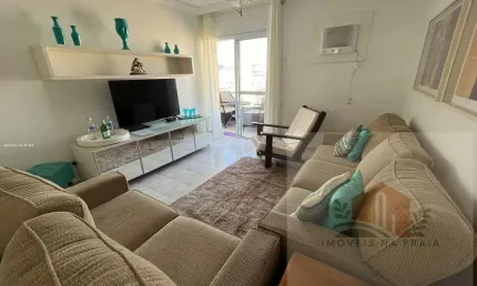 Apartamento com 2 dormitórios lazer 1 vaga Barra Funda vista para o mar na Pitangueiras