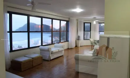 Cobertura duplex com 3 dormitórios vista para o mar churrasqueira jacuzzi 2 vagas no Tombo