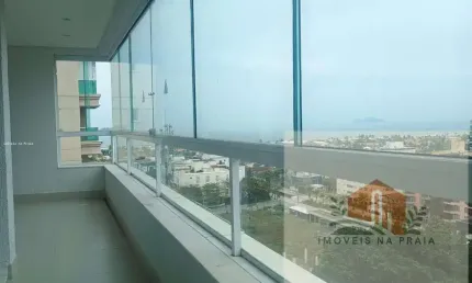 Apartamento com 3 dormitórios lazer 1 vaga lado praia na Enseada