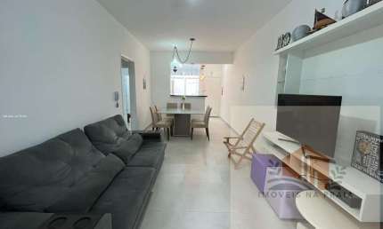 Apartamento reformado 2 dormitórios 1 vaga vista para o mar na Barra Funda - Pitangueiras