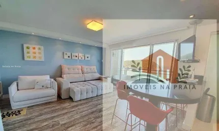 Apartamento duplex 2 suítes 2 vagas lazer de clube e vista para o mar na Enseada