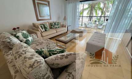 Apartamento com 3 dormitórios 2 vagas vista para o mar e lazer na Pitangueiras