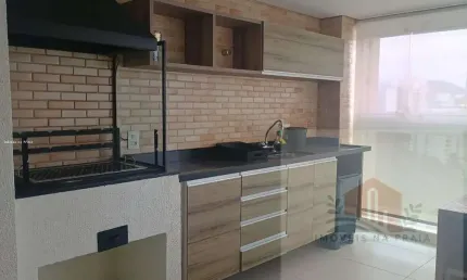 Apartamento com 3 dormitórios 2 vagas e lazer nas Astúrias