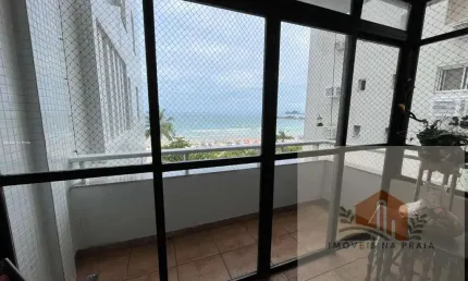 Apartamento com 3 dormitórios 1 vaga frente ao mar  na Pitangueiras