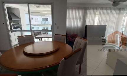 Apartamento com 4 dormitórios lazer de clube varanda gourmet frente ao mar nas Astúrias