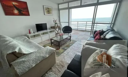 Apartamento com 2 dormitórios 1 vaga frente ao mar na Pitangueiras - Barra Funda