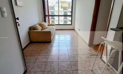 Apartamento com 1 dormitório 1 vaga piscina no Tombo