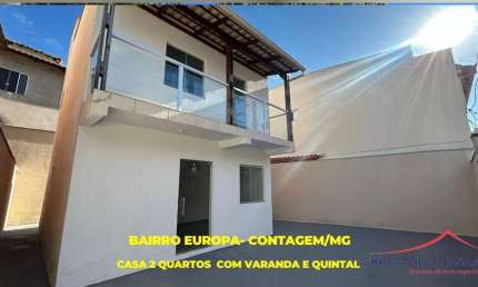 Casa em condomínio fechado com 2 quartos para alugar na Rua Nossa Senhora da Conceição, 936, Europa, Contagem por R$ 1.800