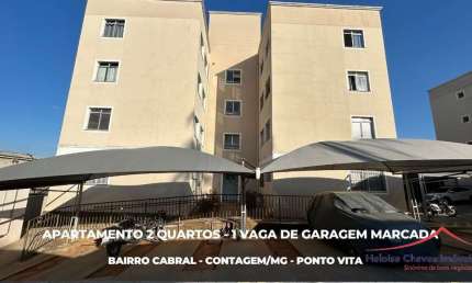 Apartamento com 2 quartos à venda na Rua Sete, 200, Chácaras Cotia, Contagem por R$ 190.000