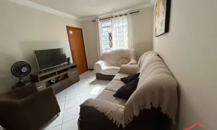 Apartamento com 3 quartos à venda na zurick, 100, santa cruz industrial, contagem por r$ 320.000