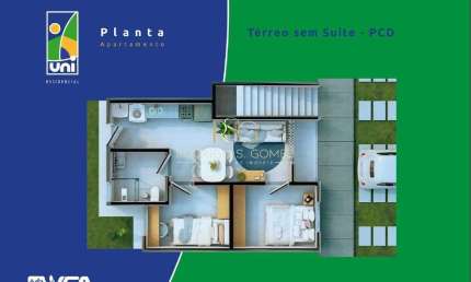UNI Residence Itabuna - Apartamento Uni Residence Rodovia Ilhéus -Itabuna/BA