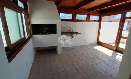 Cobertura com 1 quarto à venda na Rua Barão do Triunfo, 477, Menino Deus, Porto Alegre por R$ 299.000
